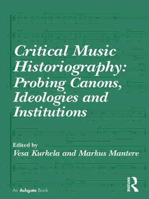 cover image of Critical Music Historiography